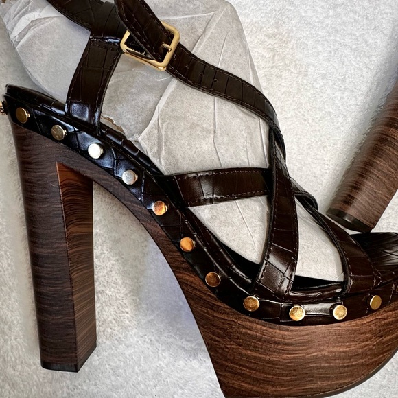 JLO by Jennifer Lopez Brown Gandet Platform Sandal - Picture 4 of 8